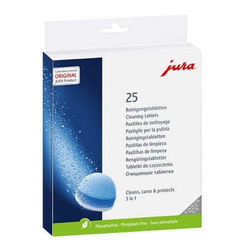 Jura phase 1 cleaning - 3-phase,